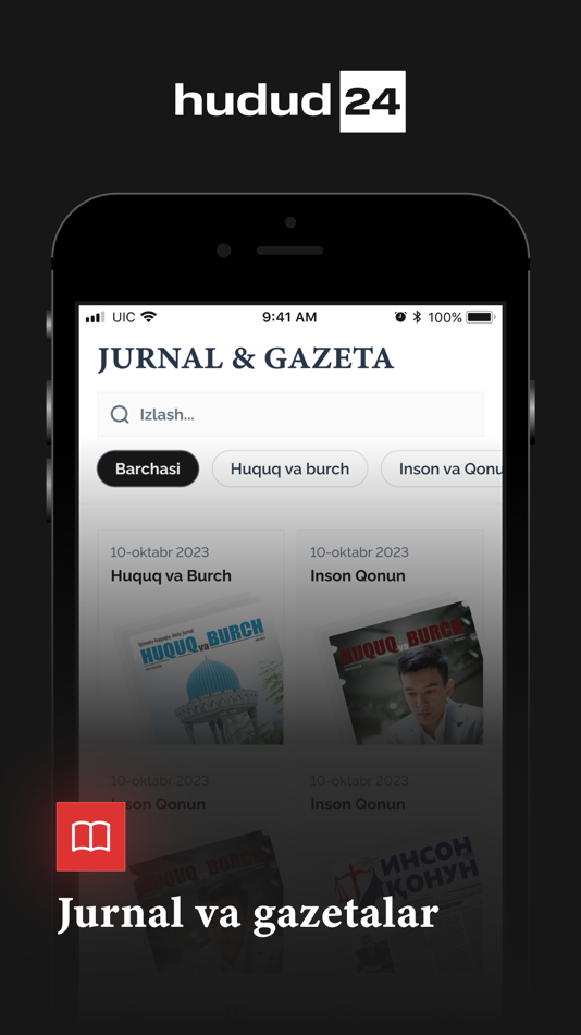 #4. Hudud24 (iOS) 由: Yusufjon Normurodov