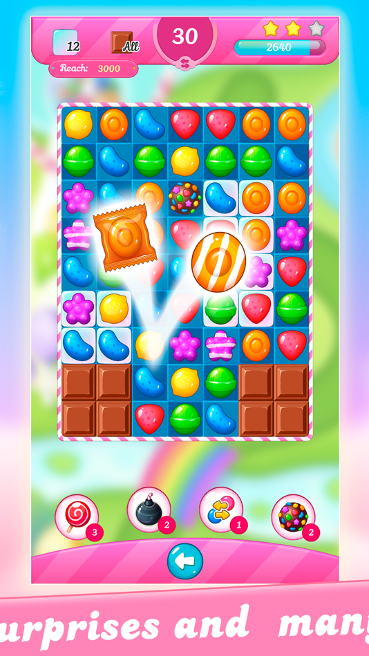 #2. Candy Match 3: Sweet Lands (iOS) By: Pavel Pustovalov