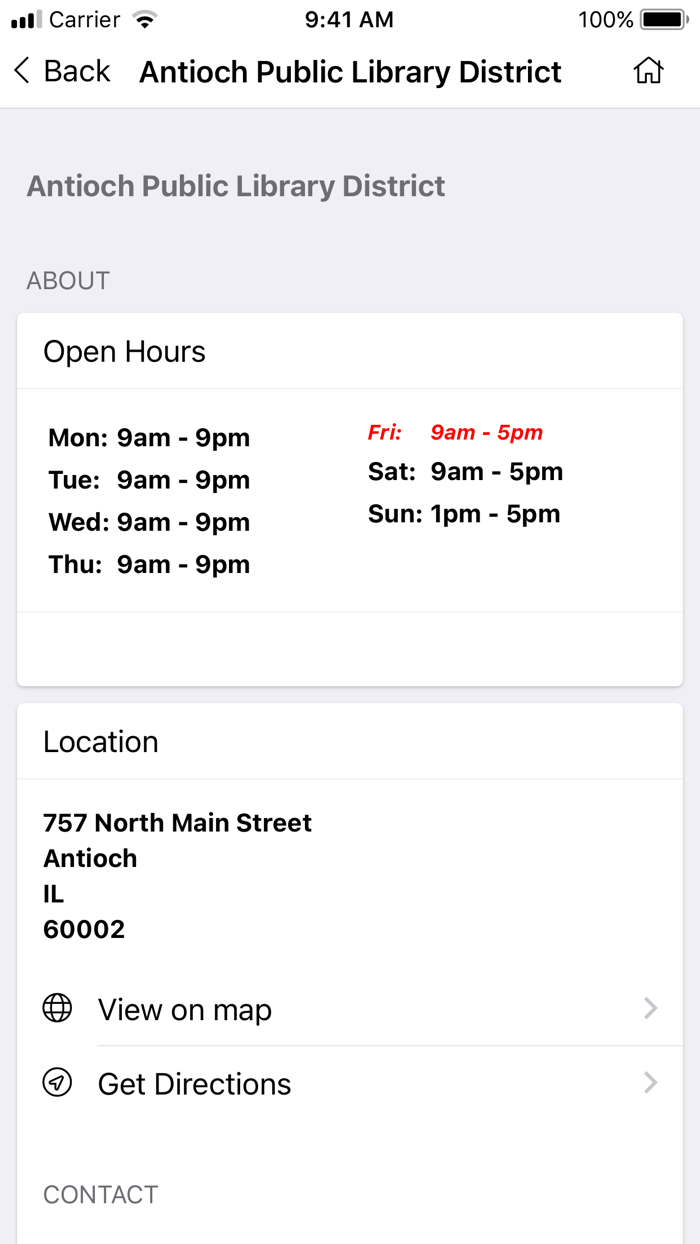 Antioch District Library