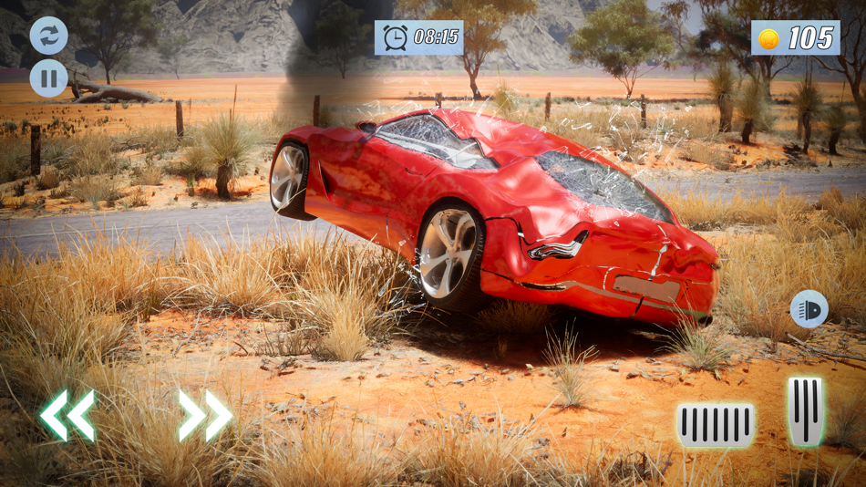 #1. Car Crash Games Accident Sim (iOS) 由: Naveed Afzal
