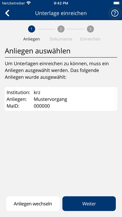 krz Ula (Unterlagen App) screenshot 3
