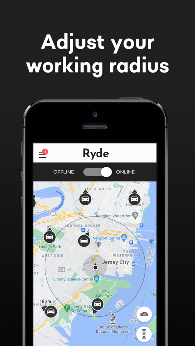 Rydei Driver: app for drivers Screenshot