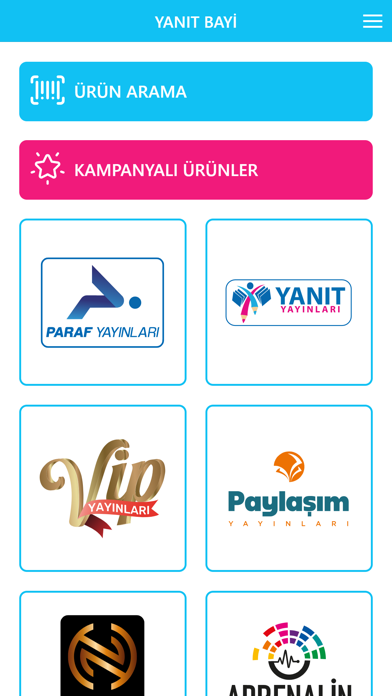 Yanıt Bayi Screenshot