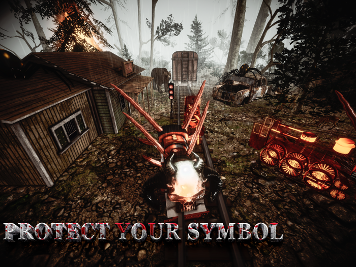 Spider Train Survival Monster