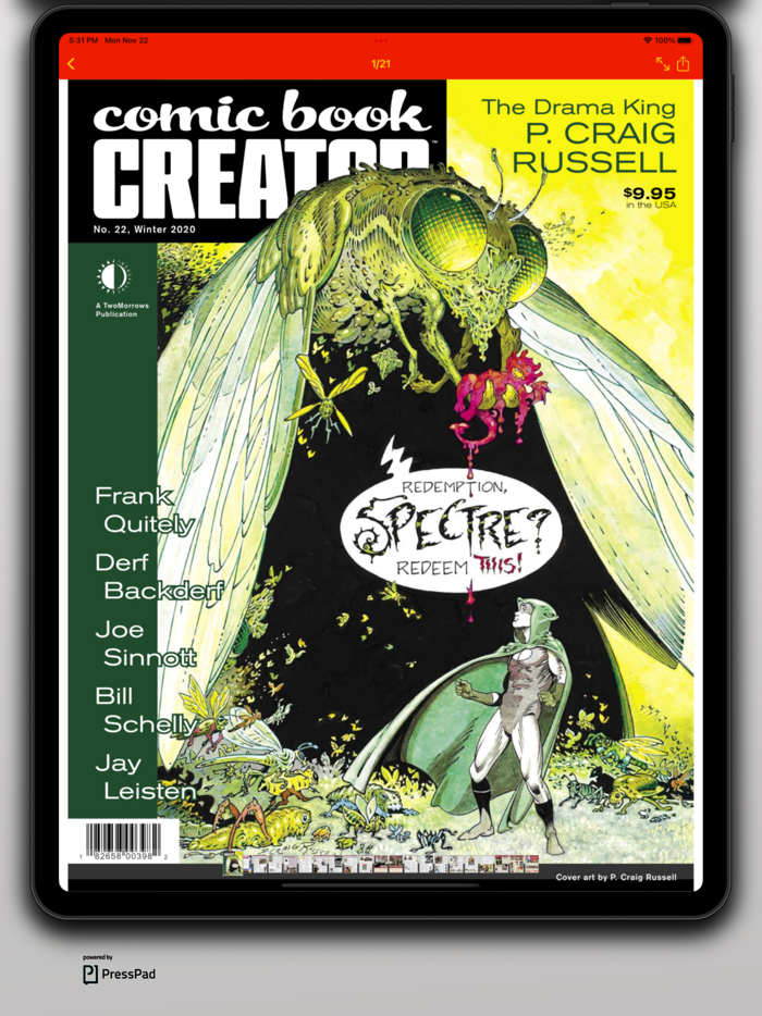 Comic Book Creator Magazine