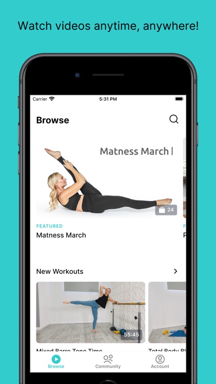 Pilates Barre Ondemand