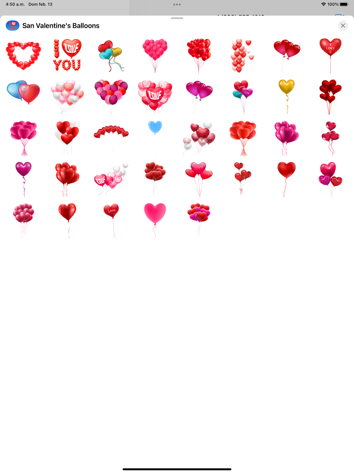 San Valentine’s Balloons