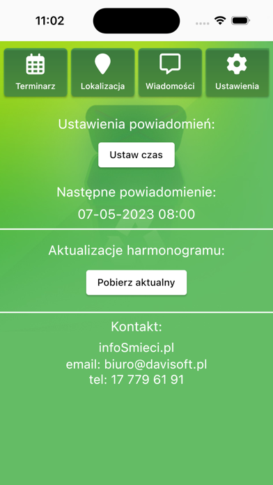infoŚmieci Screenshot
