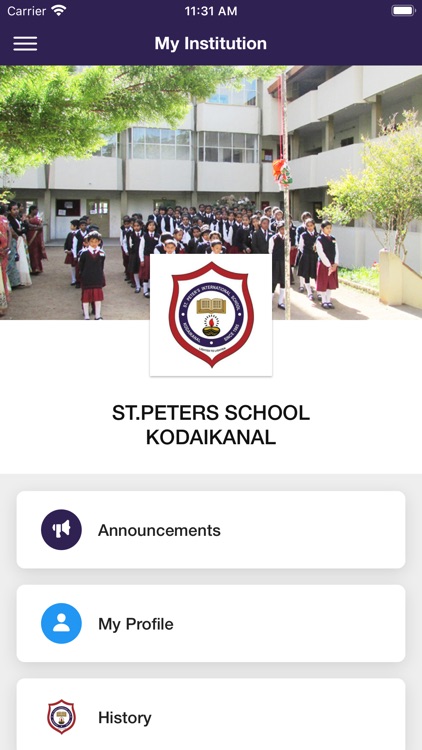 ST.PETERS SCHOOL KODAIKANAL