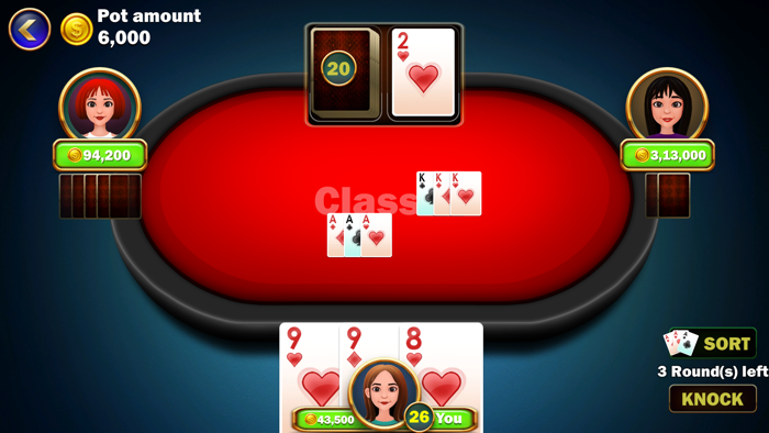 Tonk classic Tunk card game