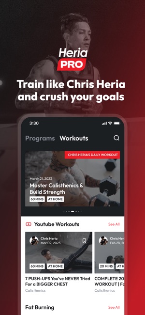 Chris heria 30 day bodyweight program cheap