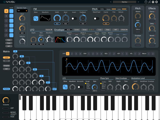 Nambu - AUv3 Plug-in Synth