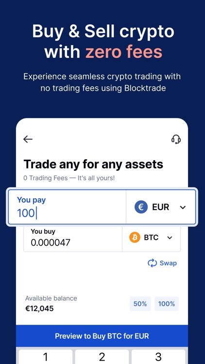 Blocktrade: Invest in Crypto