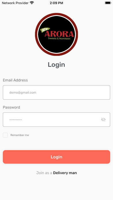 NASN delivery Screenshot
