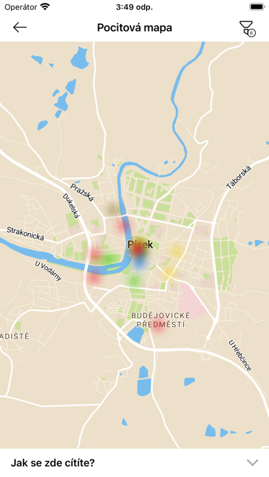 Můj Písek - mapy Screenshot