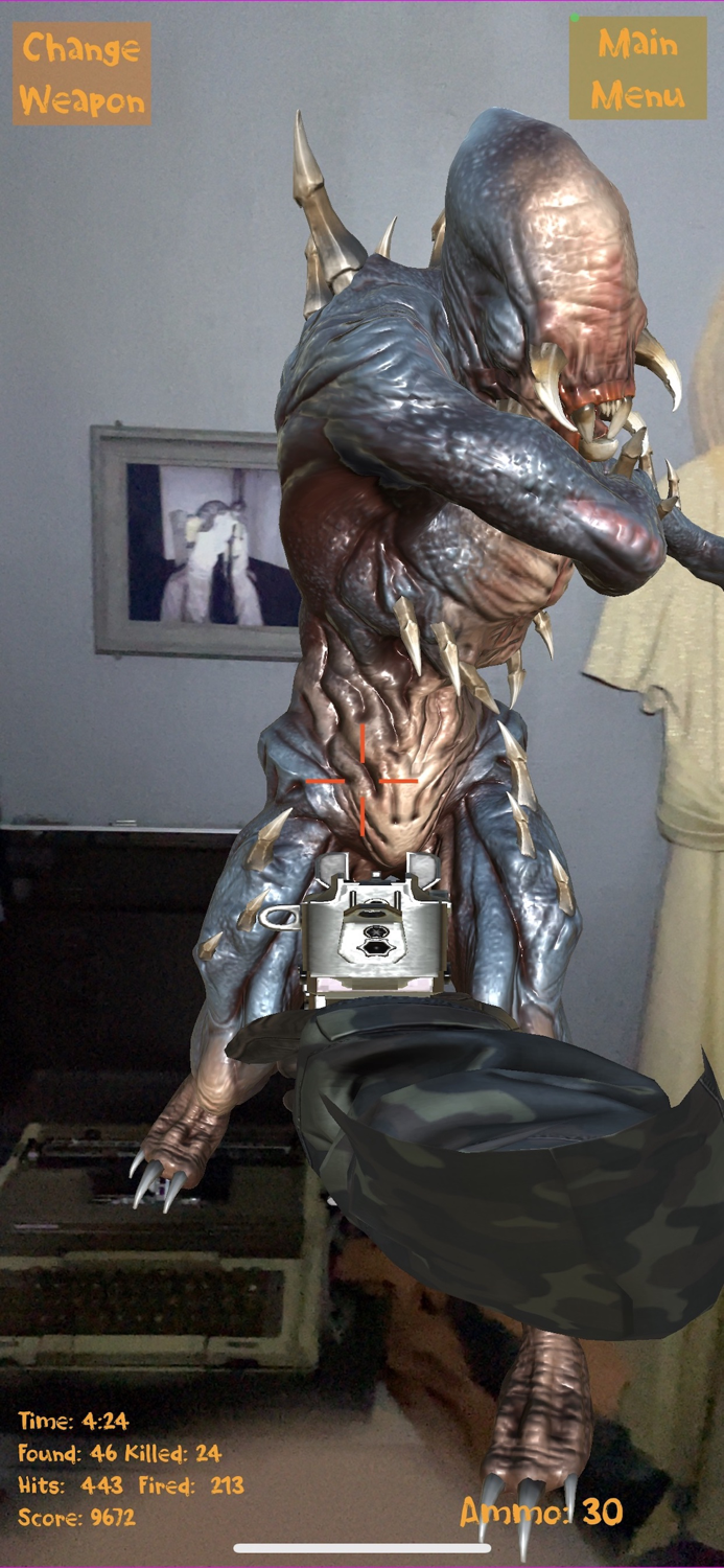 AR Haunted House Viewer