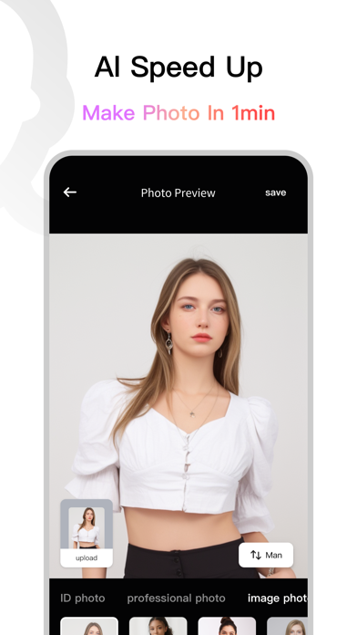ID Pics- AI ID Passport Photo Screenshot