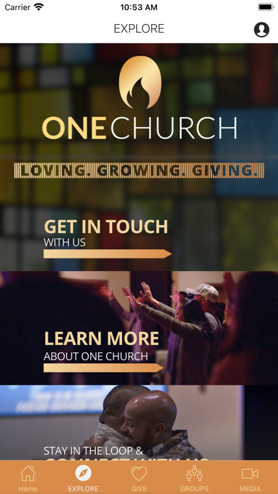 One Church Movement Screenshot