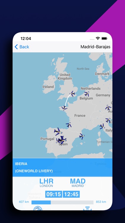 IBE: Flight Radar for Iberia screenshot-4