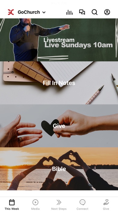 GoChurch.tv Screenshot