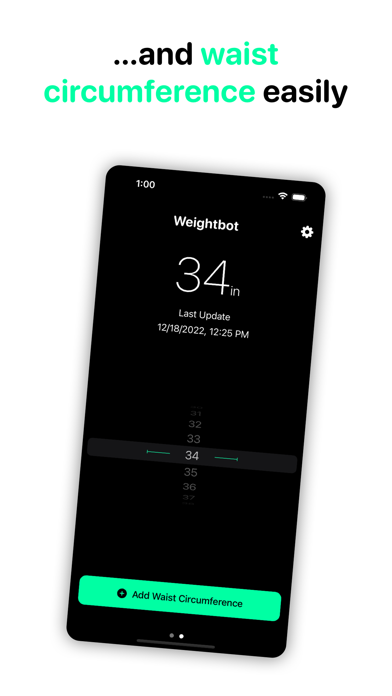 Weightbot Screenshot