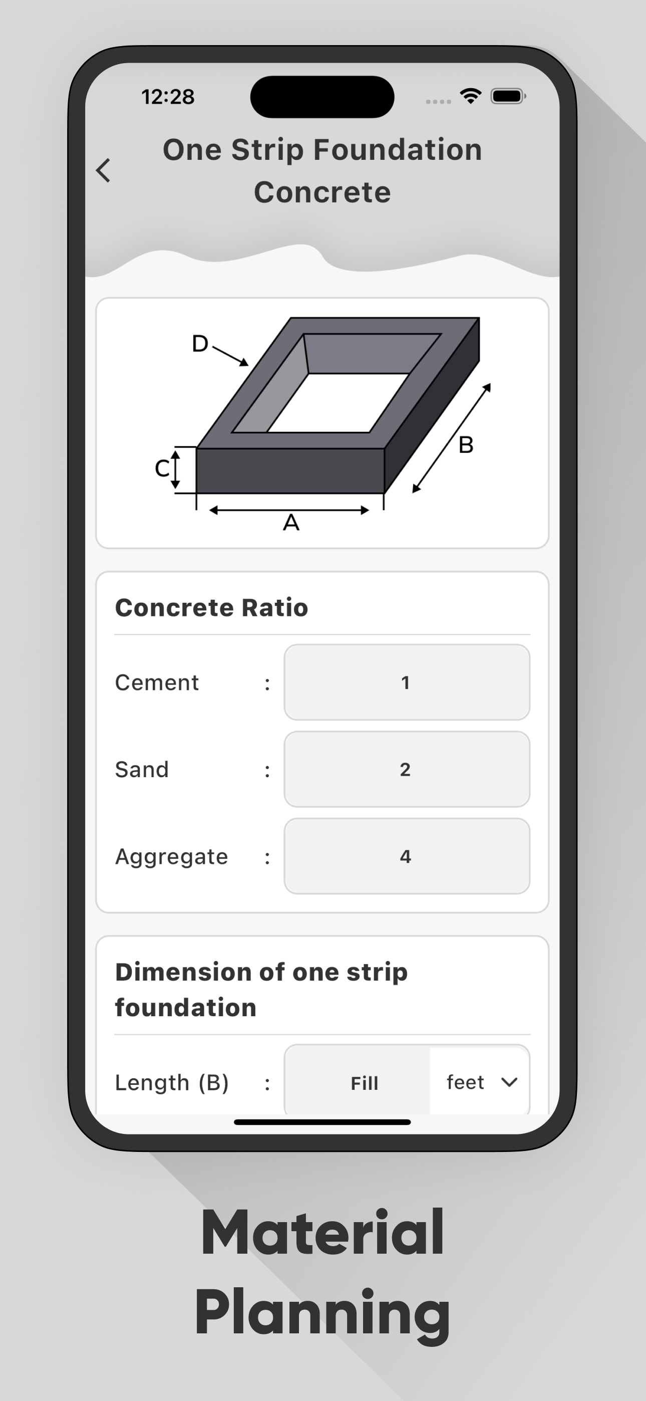 Builder Calculator - Concrete