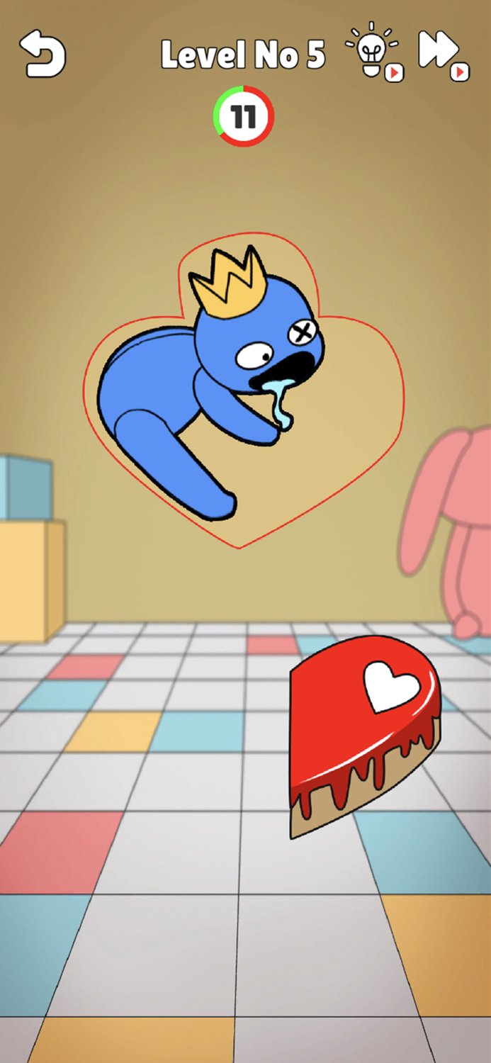 Finger Skill Heart Monster