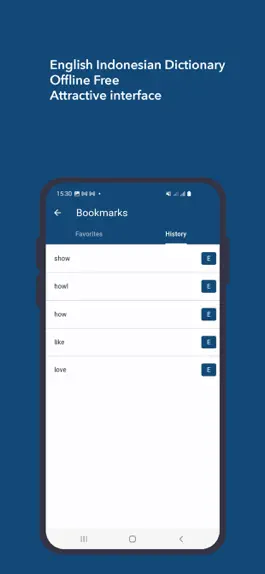 Game screenshot Dictionary English Indonesian hack