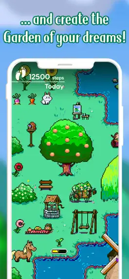 Game screenshot Pixsteps: Gamified Pedometer apk