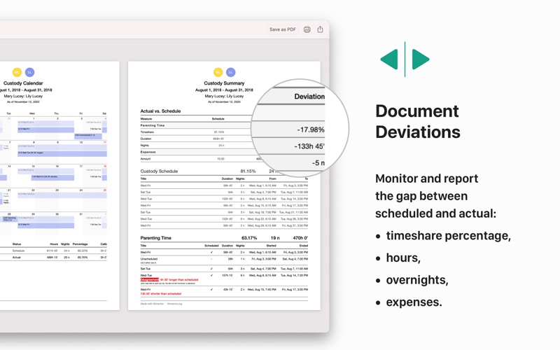 How to cancel & delete child custody log: alimentor 2 3