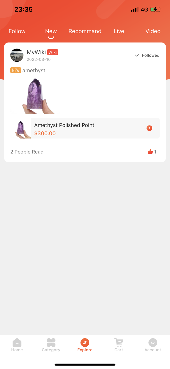 Wiki Crystal-Crystal Live Sale