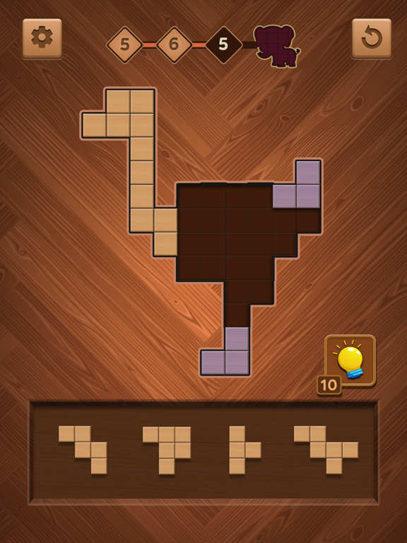 Screenshot #4 pour Jigsaw Wood Block
