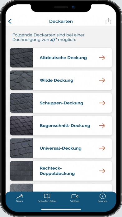 Rathscheck "Schiefer-Tools" Screenshot