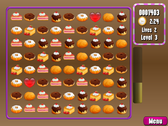 Cake Match Charm - Pop and jam