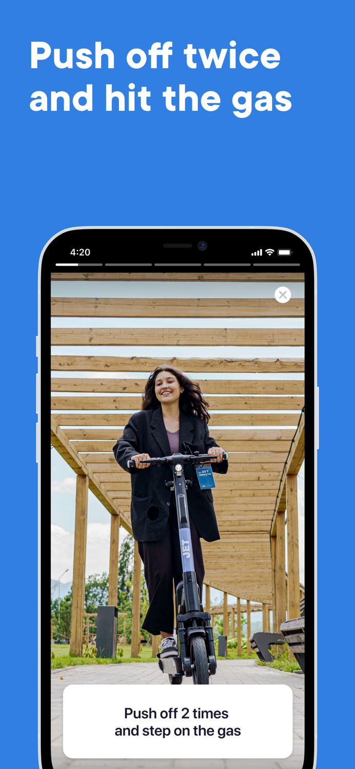 JET – scooter sharing