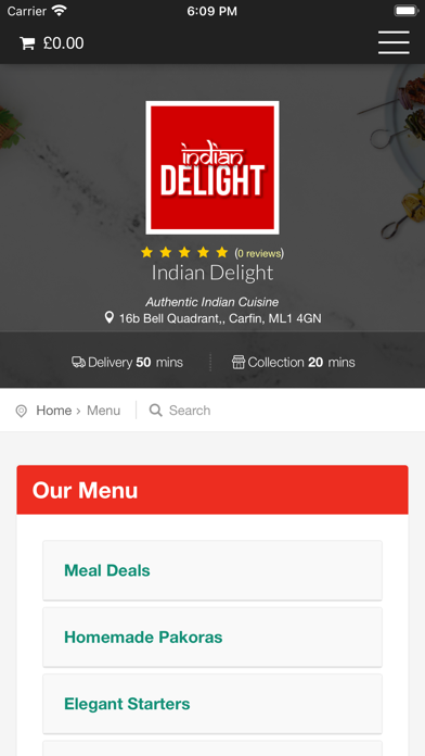 Indian Delight Screenshot