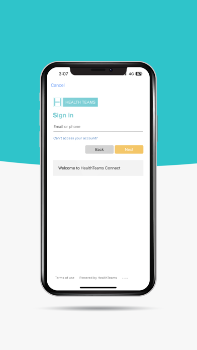 HealthTeams Connect Screenshot