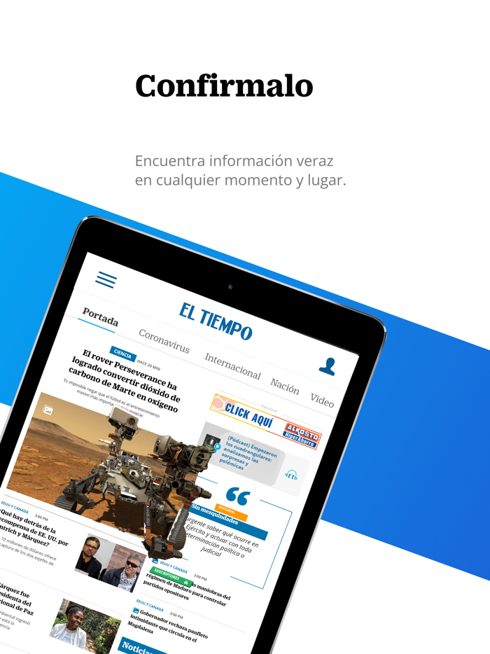 Periódico EL TIEMPO - Noticias