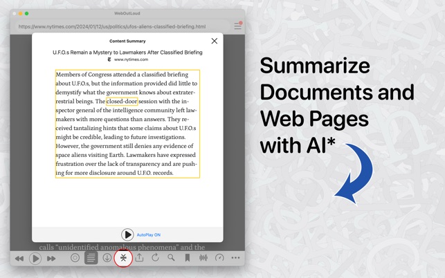 WebOutLoud - Text to Speech on the App Store