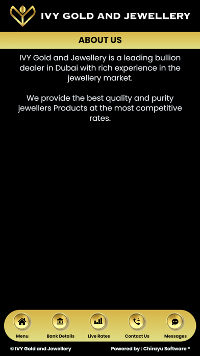 IVY Gold And Jewellery Screenshot