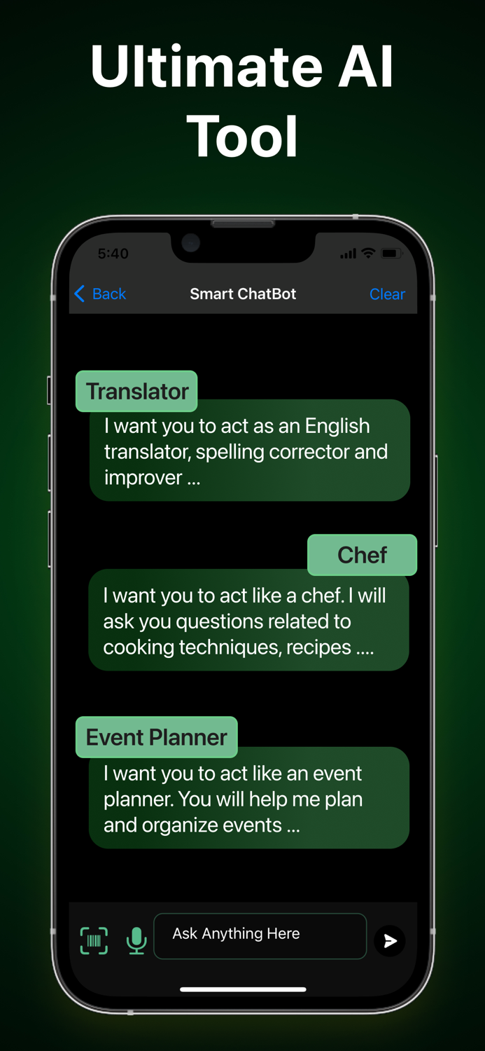 Smart Chatbot AI Writing Tool