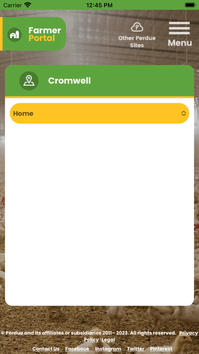 Perdue Farmers Screenshot