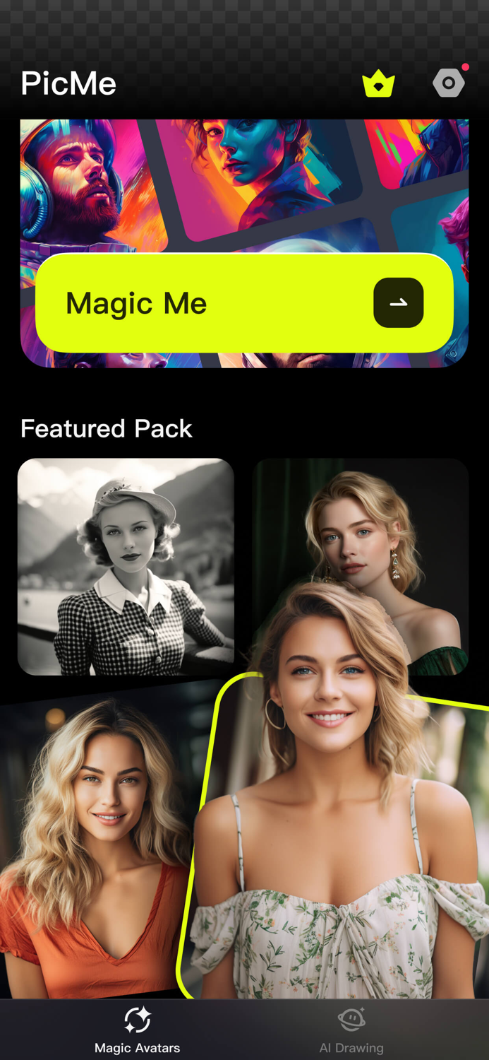 PicMe - Pick Ideal Avatars