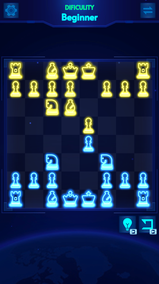 #6. Glow Chess (iOS) 由: Phuong Ta