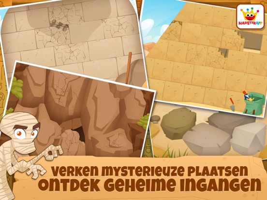 Archeoloog Egypte: Spelletjes iPad app afbeelding 6