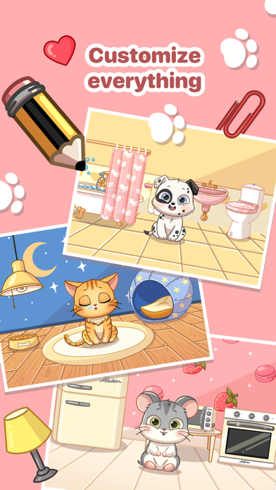 Virtual Pet Widget Game by Pix for iPhone - Free App Download