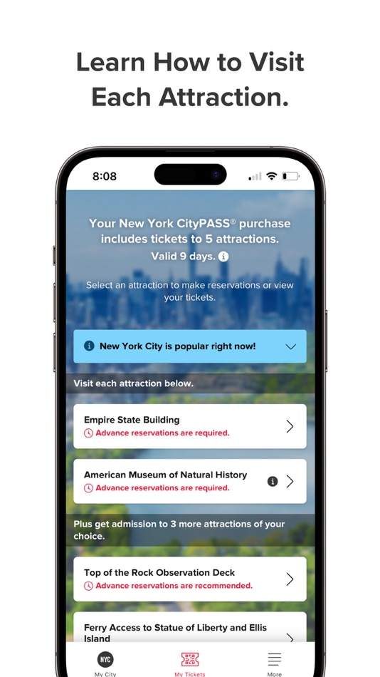 #3. My CityPASS (iOS) Podle: City Pass, Inc