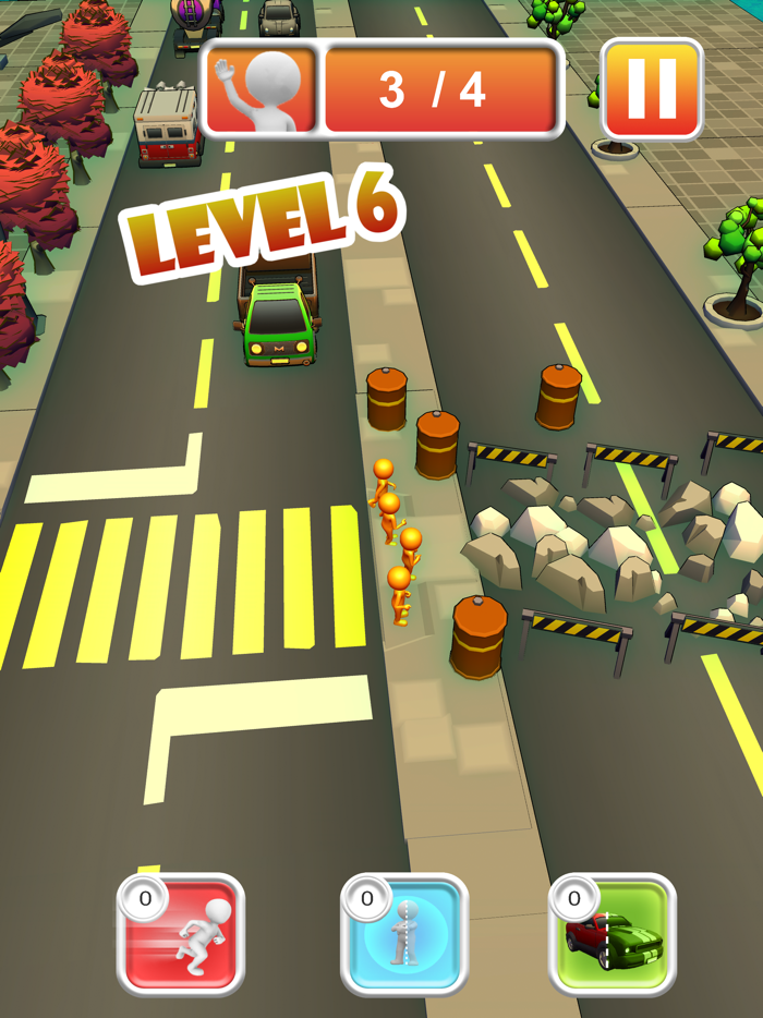 Stickman Road Crossing