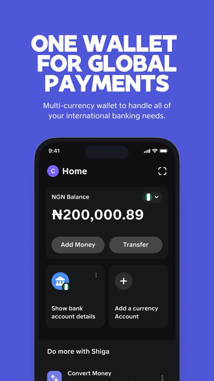 Shiga - Borderless Payments