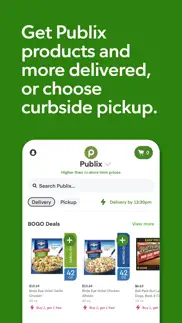 publix delivery & curbside iphone screenshot 1